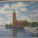 510 8332 Oljemålning